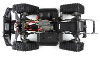 Coche Rock Crawler Land Cruiser 1/10 ARTR JUNGLE KING ROCK YK4102-6 emisora 4CH 2.4G tracción 4x4 ORUGAS YIKONG